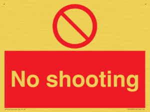 No shooting